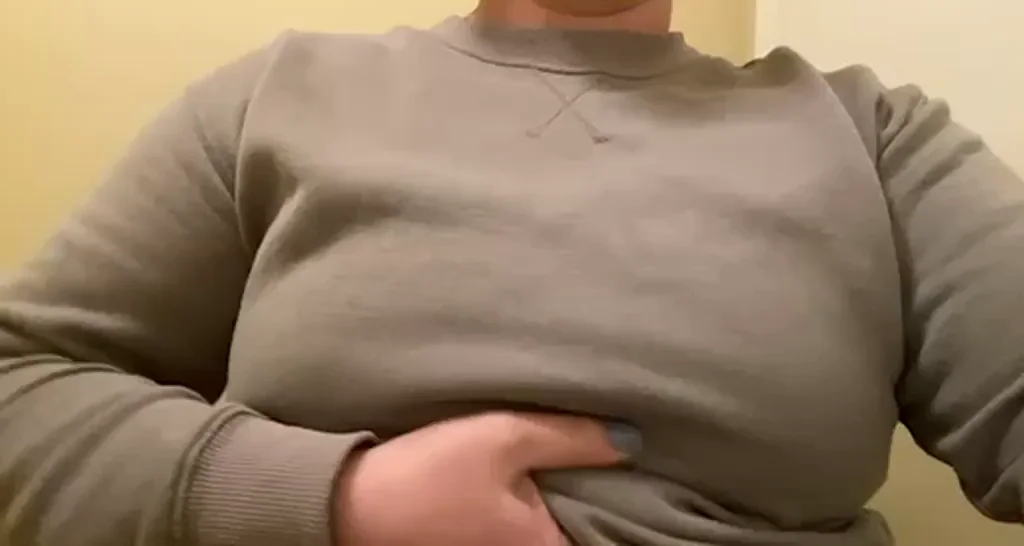 Whipping Out My Massive MILF Tits at Work After Too Long! 🍈🍈💦