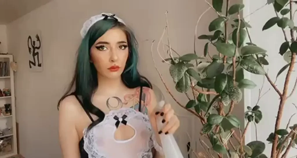 POV: Your Perverted Maid Slut Ahegaos with Cute Natural Tits 😈👅💦