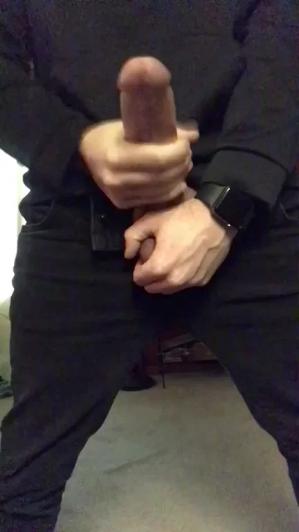 Sunday Funday Cumday: Thick Dick Dripping Pre-Cum Tease
