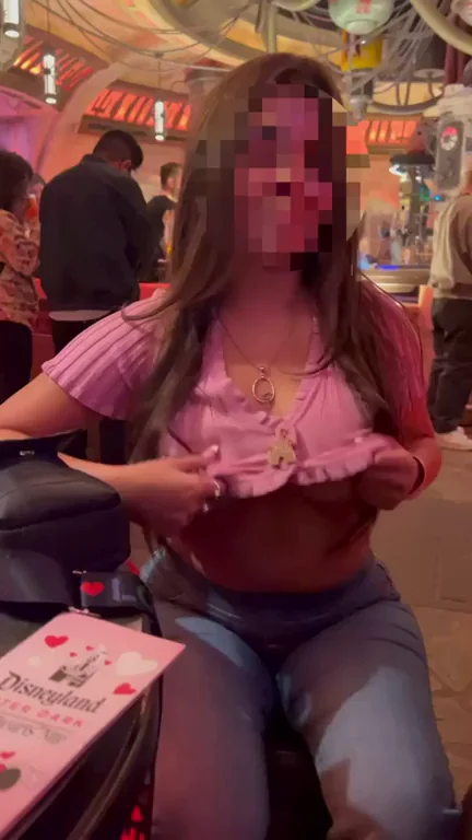 Just a little flash at Disneyland (OC)