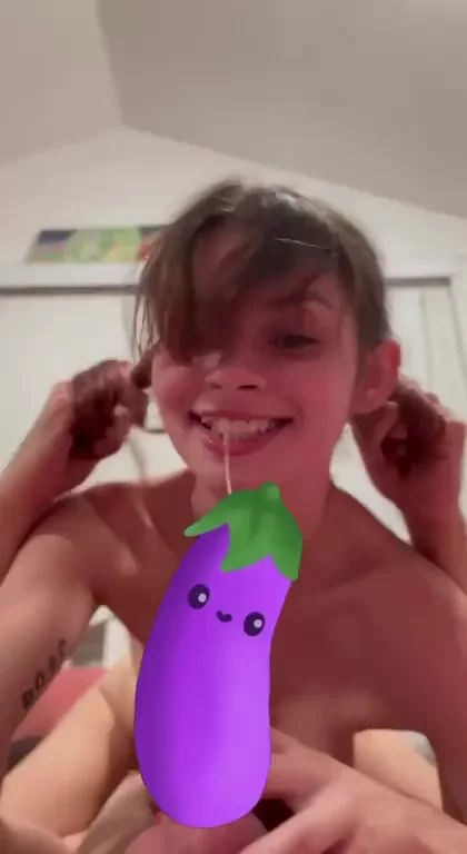 Ahegao Blowjob By 19 yr old !
