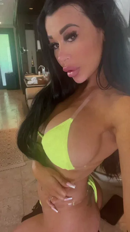 🔥 Newbie Hotwife's Massive Neon Bikini Tits Begging for Love 😍🍈🍈