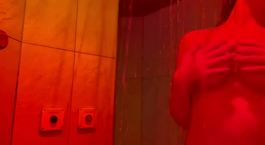 which part of my body do you wanna wash first? tell me