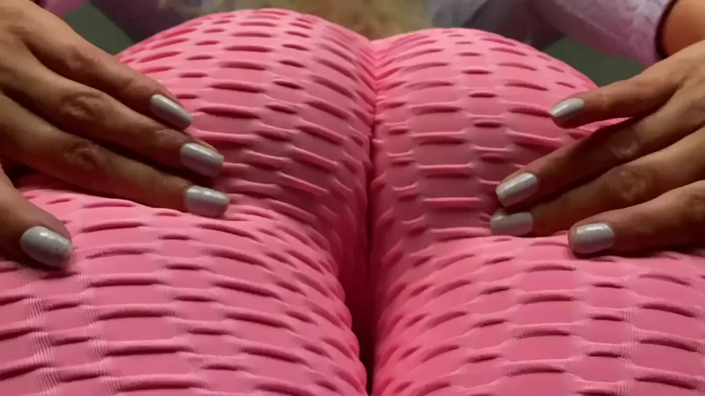 Greedy Asshole Devours Tight Pink Yoga Pants 🍑💦