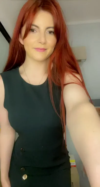 POV: Redhead Tutor Slut Teases Tiny Tits 😈📚