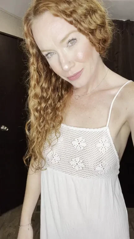 🔥 Redhead MILF's First Strip Tease: Cock-Hardening Reveal? 🍆💦