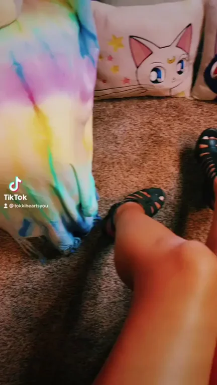 🔥 Asian Glasses Slut Teases Legs & Heels in Hentai Cosplay 😍👠