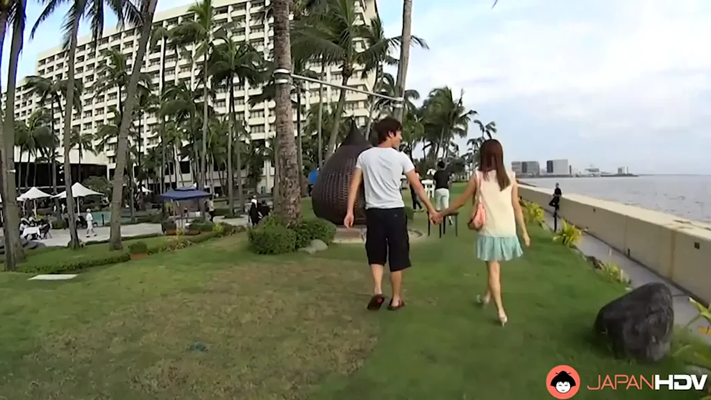 Chihiro Akino Strips Naked with Her Hunk in Macao Before Hotel Fuck Fest