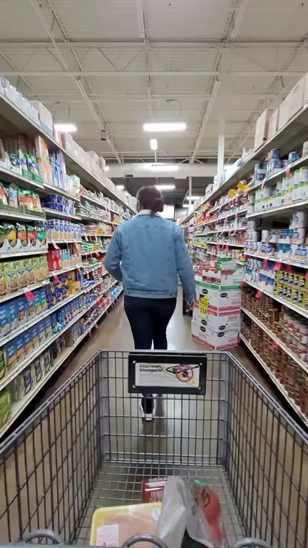Oops! Watch Out for My Trashy Supermarket Boner Walk 😈🛒🍆