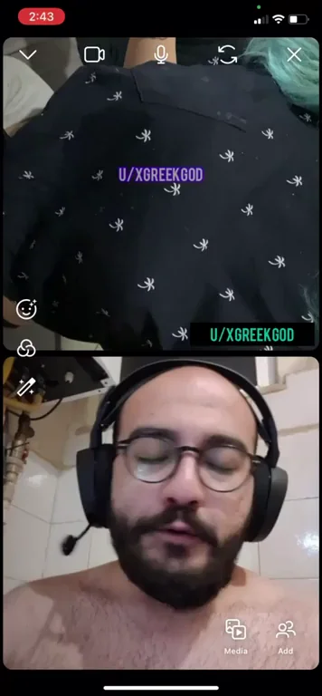 Me making a stranger cum on video chat? There is a 8 min version on comments