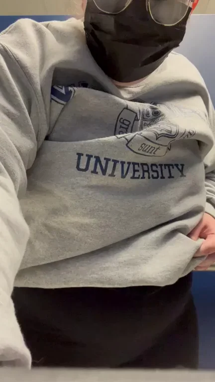 Chubby BBW's Massive Titty Drop at Work 🍼💦