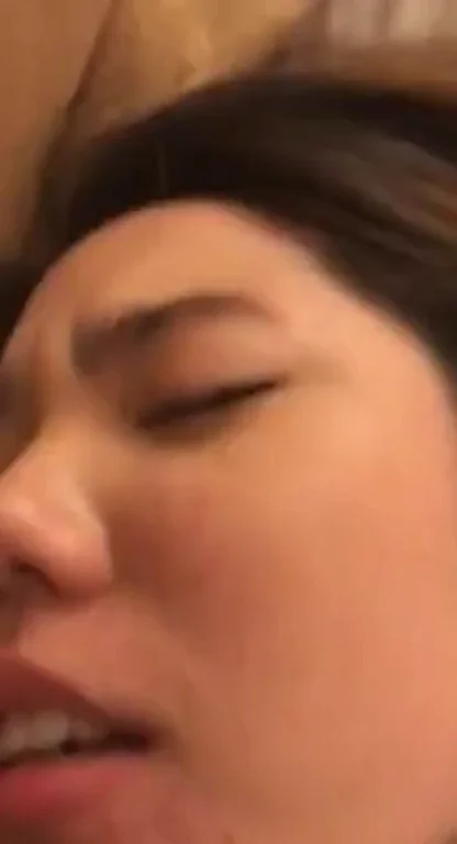 Petite Korean Cutie Bites Her Lip Holding Back Moans in Missionary Fuck