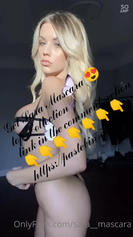 🔥 Sara Mascara's Slutty Lingerie Tease - Premium OnlyFans Drop! 💦
