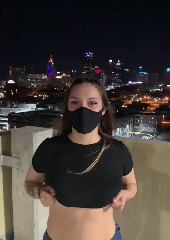 🔥 [OC] F20 Slut's Massive Tits Tease for Security Guards 😈