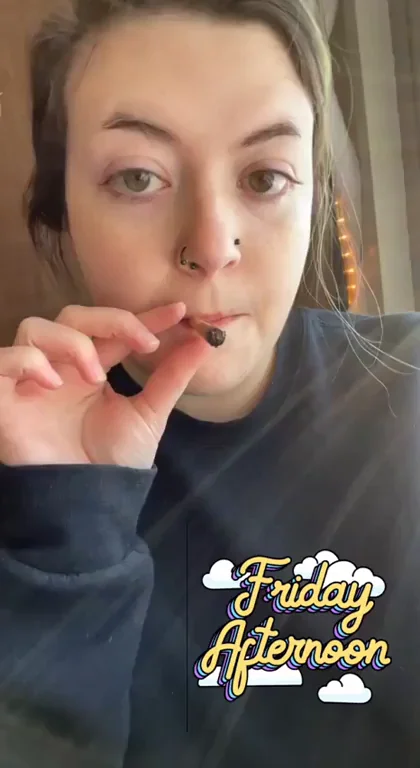 I always end up smoking alone ?