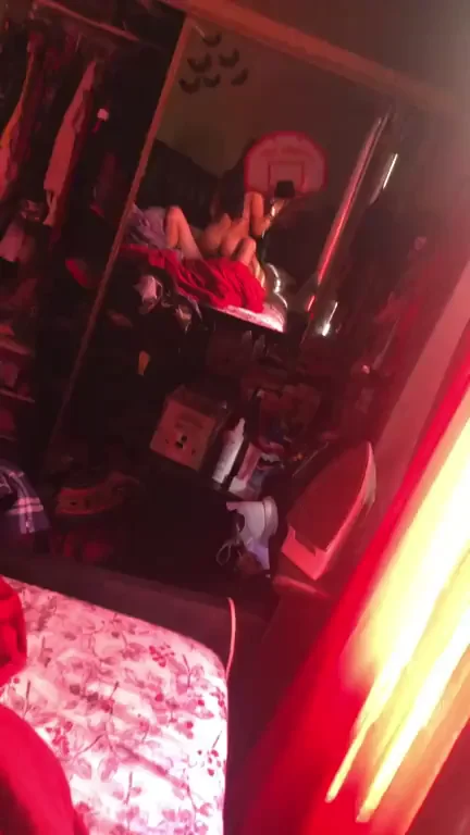 🔥 Fucking My Hot Latina Coworker in Red Lingerie 😈