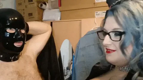 Collar vs Choker: Femdom Bitch Trains Her Naked Slave 😈⛓️