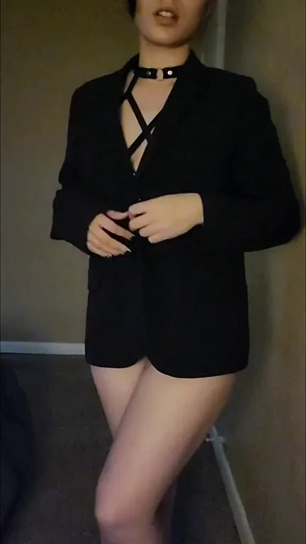 Boss Babe's Lick Me Command: Harness Tease Domination