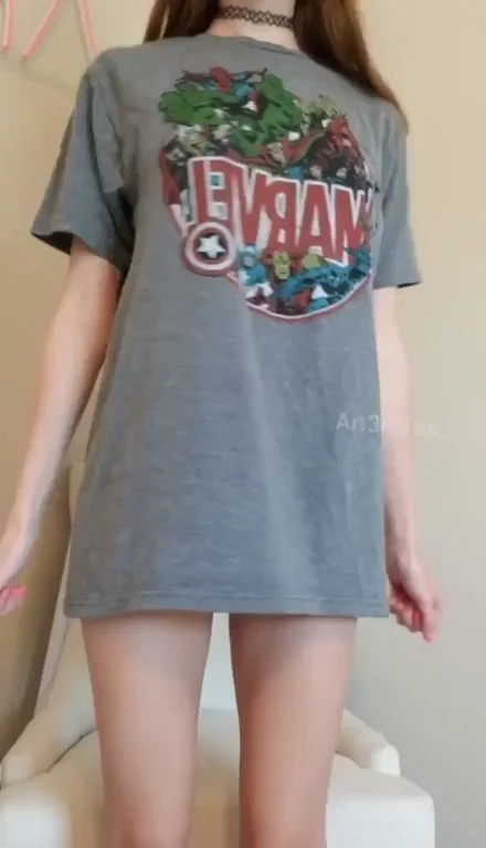 Spank This Cute Little Avengers Slut's Perky Bubble Butt?