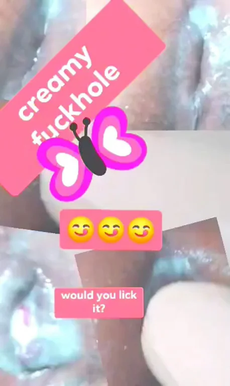Sloppy Creamy Anal Fuckhole Gape
