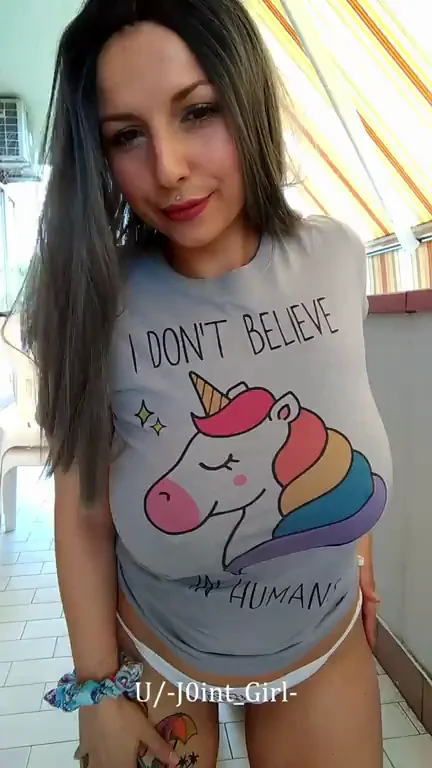 Dig My Unicorn Titties? 🦄🍈🍈 [F]