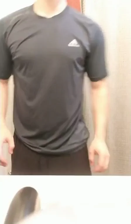 [m]Want to come help me finish off my workout? ?
