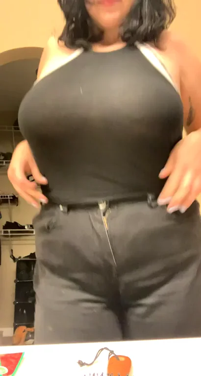 just got off of work, gotta let the girls breathe