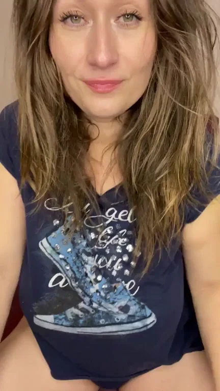 No bra if I am at home