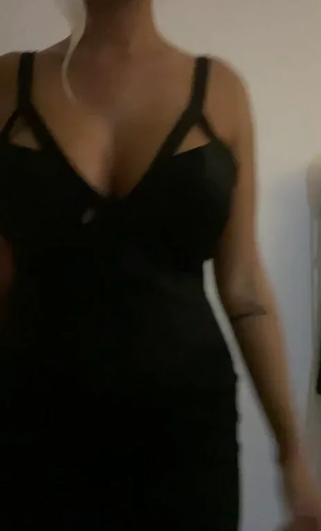 Peek Under My Tight Black Top, Babe! These Juicy Tits Are All Yours 😈🍒 (OC)