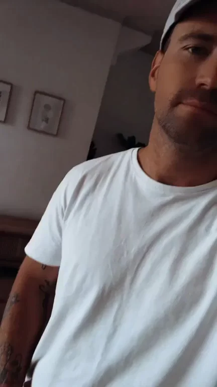 Morning Run Boner: Daddy Strips & Strokes His Huge Cock 💦🏃‍♂️