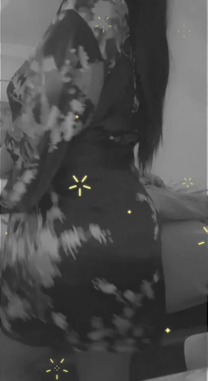 Surprise Asian Ass Tease in Sheer Robe 😈🍑