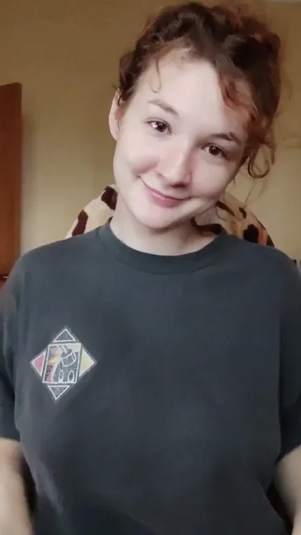 🔥 College Slut's Perky Tits Tease 😍