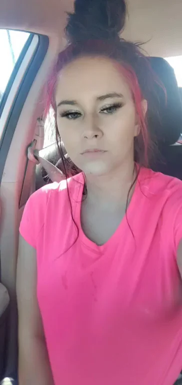 🍑 Can I Pound You with These Massive Tits? 😈 Public Car Tease, Gotta Pull Over! [GIF]