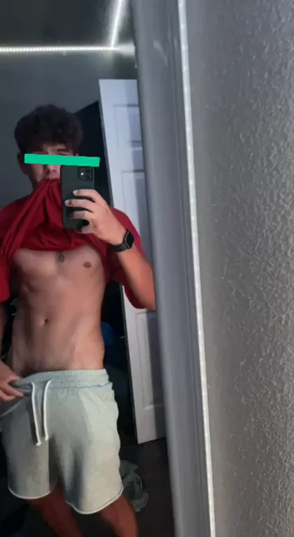 i love admiring my cock and balls