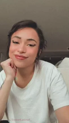 Titty Drop Tease: Cum on My Tits or Deep Throat? 🔥🍒 OC Latina Slut