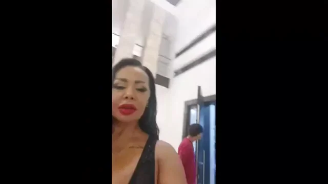 Carolina's Massive Bolt-On Tits Tease 💦🍒