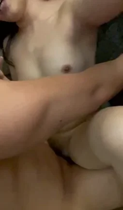 Lucky Dude Pounding Petite Asian Slut in Missionary 👆🍑