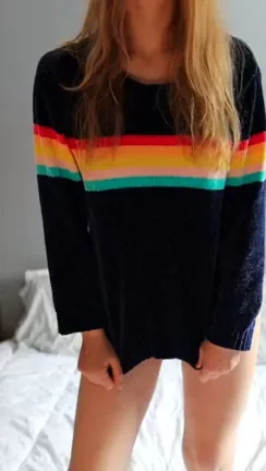 My boobies are small but they have a nice bounce I think|