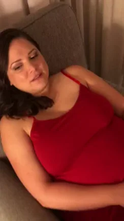 His friend watched me masturbate in our hotel room until he couldn't take it anymore and put it in my mouth.