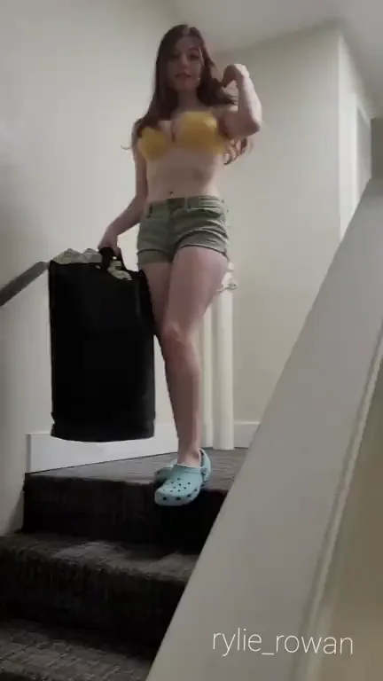 This is how I always dress to go do my laundry. Does this make me a slut? ?