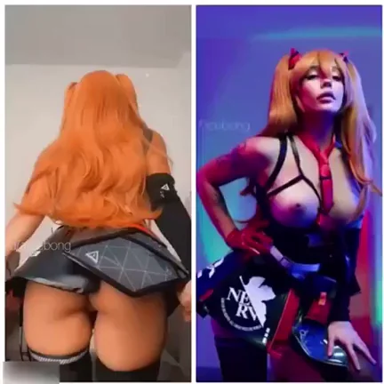 Asuka from Evangelion by Alice Bong