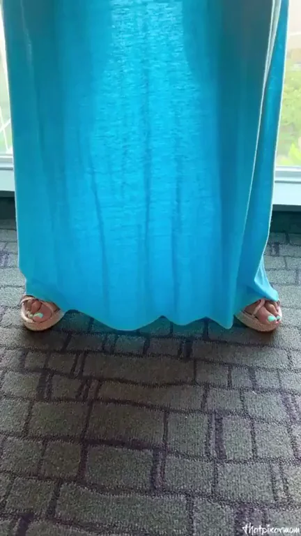 'Read My Lips: No Panties Under This Sheer Tease'