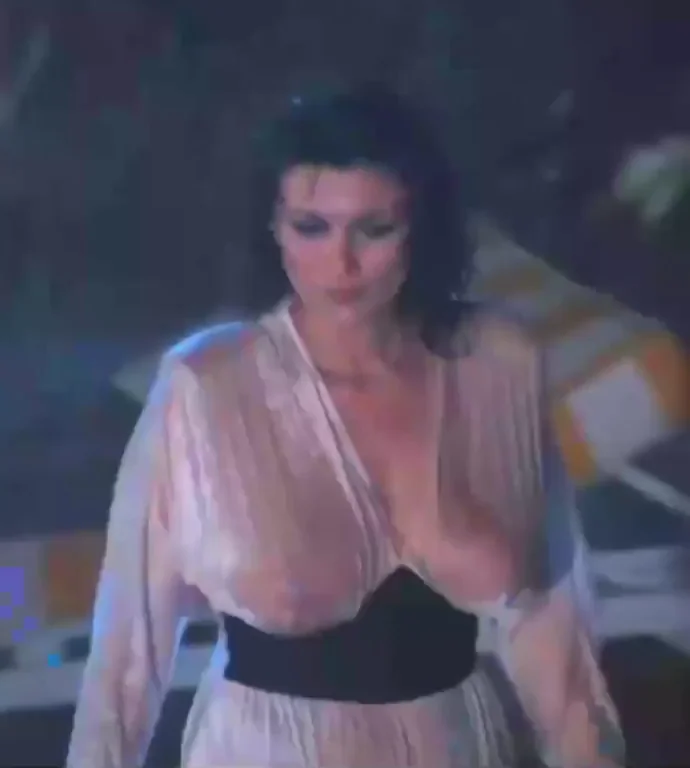 Serena Grandi's Sheer Tease in Delirium 😈👅