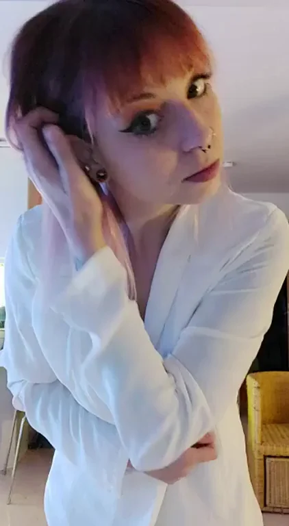 Stole Your Clothes? Jerk Off & Cum on My Tatted Tits First! 💦🍒