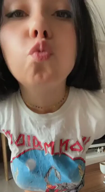 Big Titty Goth GF Ready to Make Your Cock Throb Daily! 💋🍒