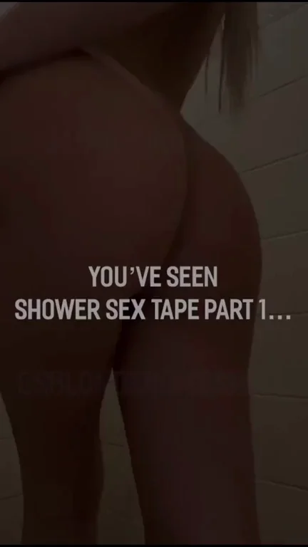 TikTok Hottie's Wild Shower Sex Tape Pt1 🥵🔥🍆💦