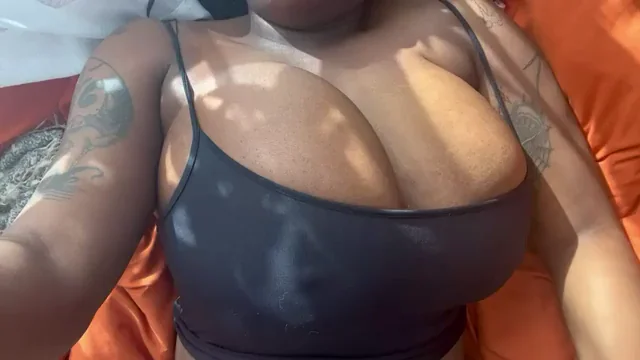 Big black boobies