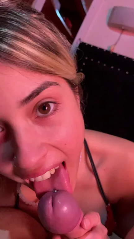 I want to lick you all over.