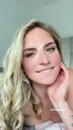 I love playing with cum, the best skin care there is