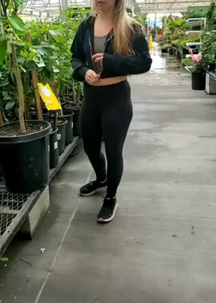 Find me flashing in the plant section